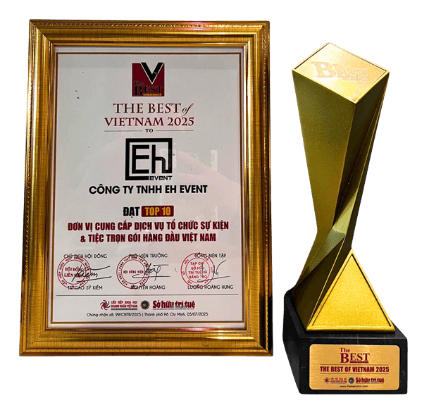 Danh hiệu The Best of Vietnam 2025 - Eh Event